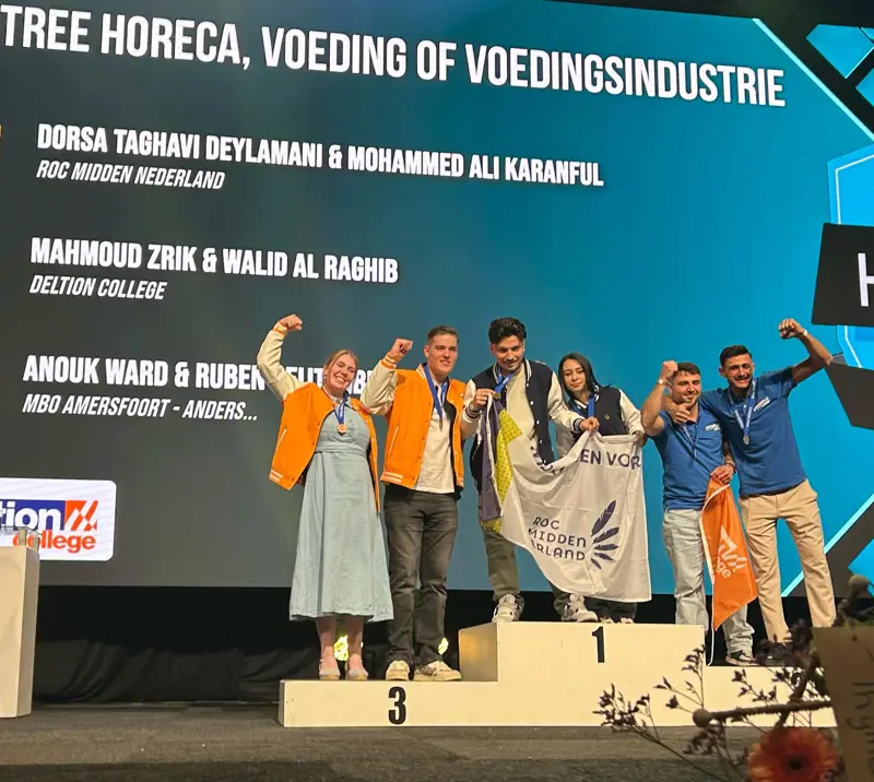 Anouk En Ruben Ontvangen Brons