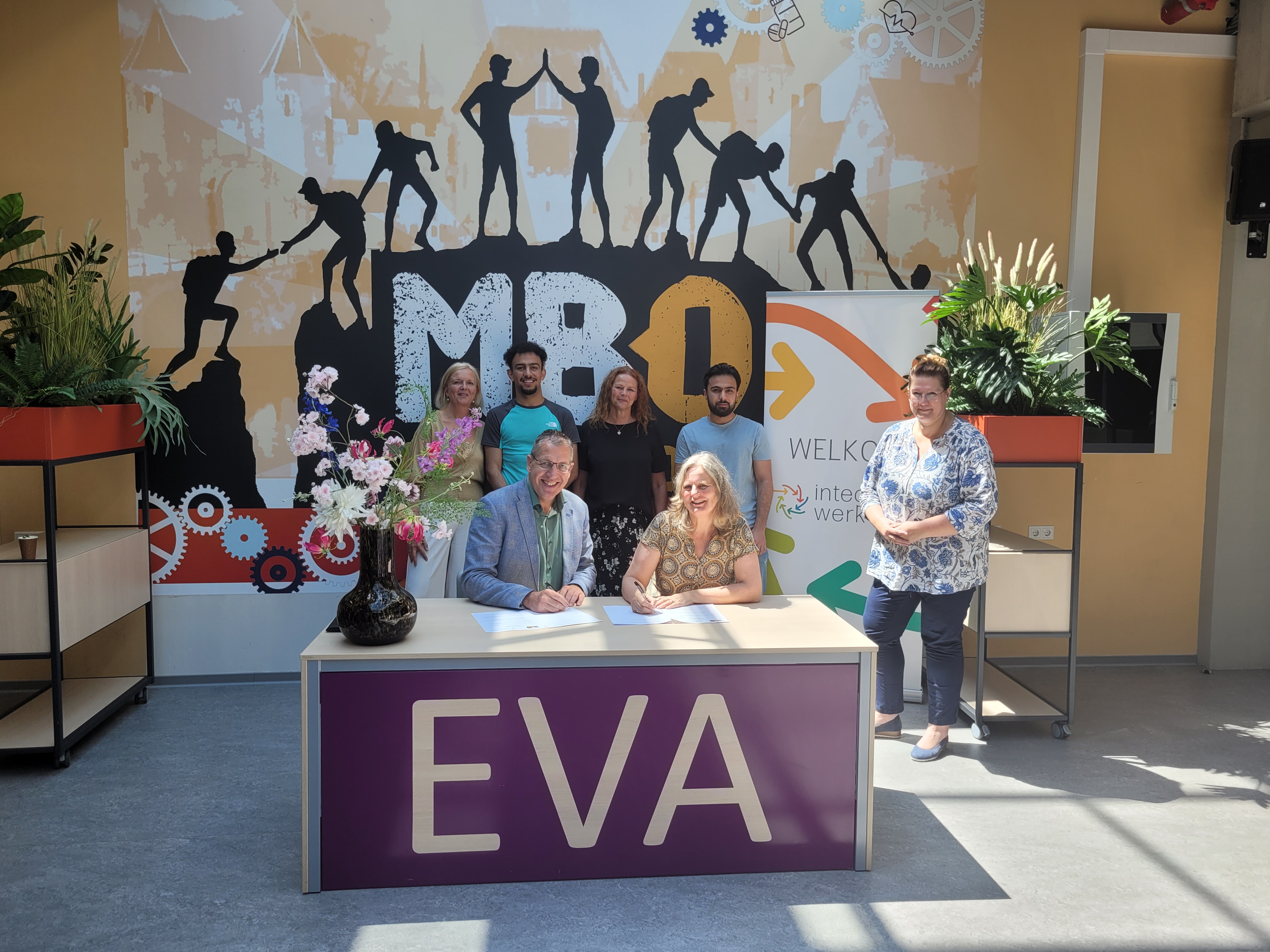 Ondertekening Entree En Integratiewerk