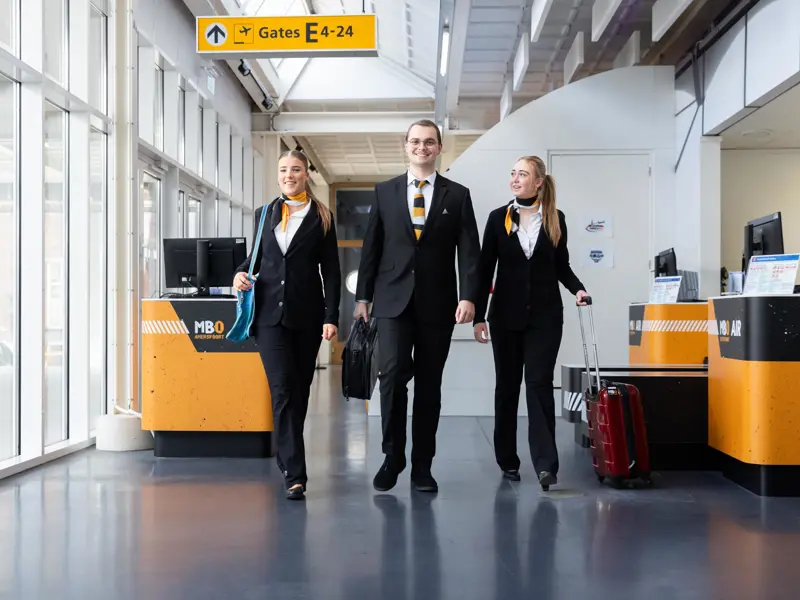 27040 Luchtvaartdienstverlener Studenten Zara, David En Marijne MBO Amersfoort