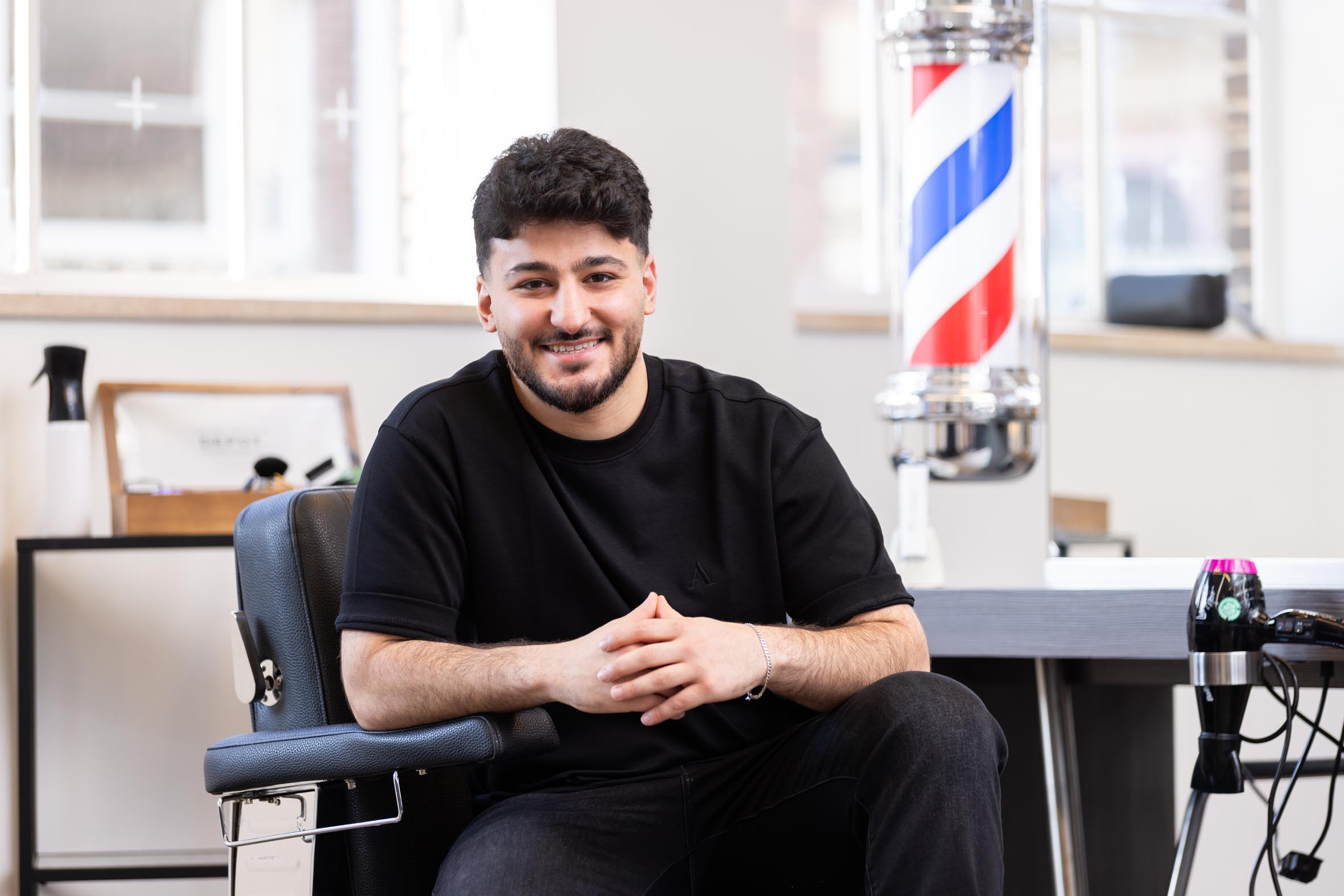 27133 Salonmanager Barbier Student Khadr MBO Amersfoort