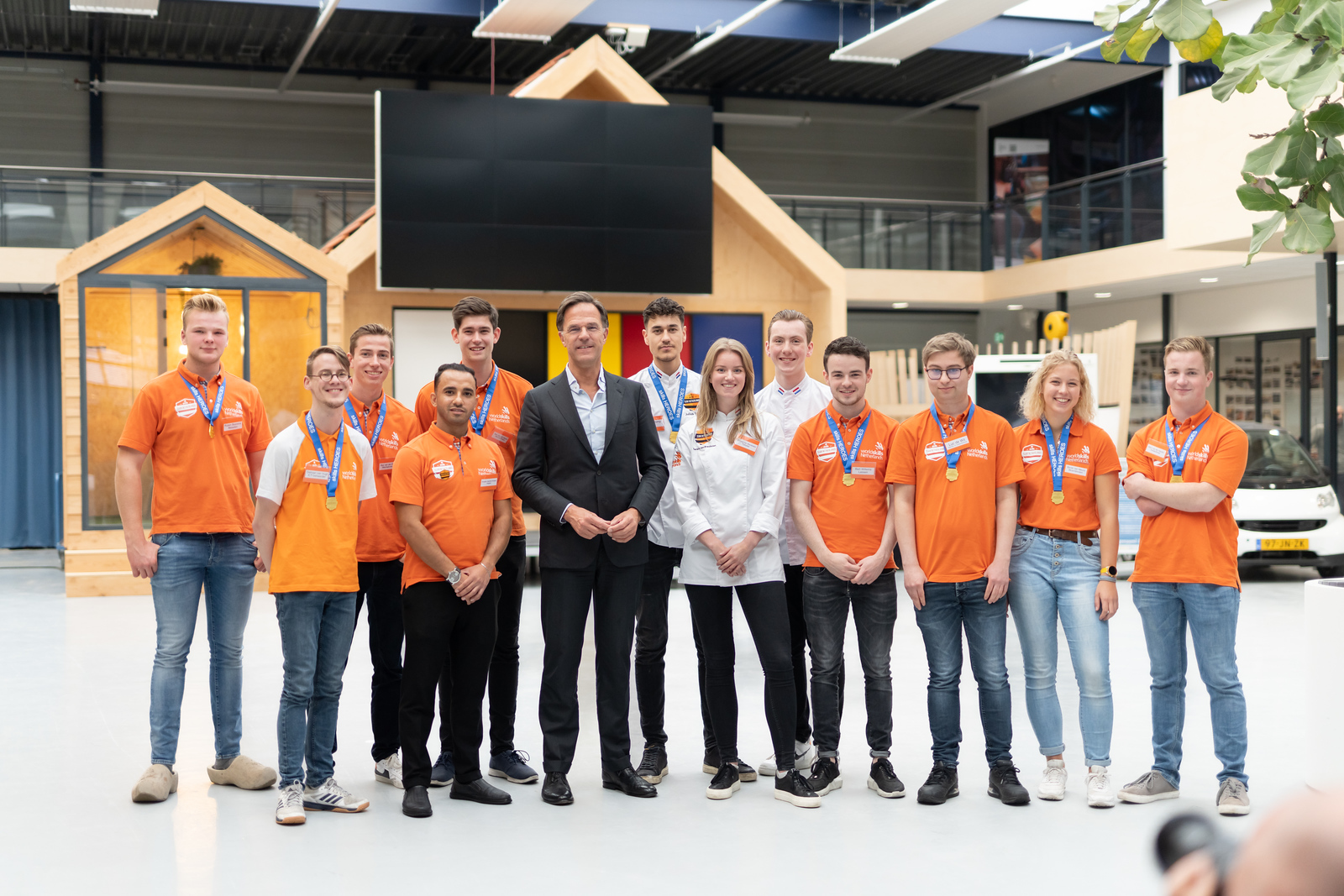 Mark Rutte Bezoekt Mbo Vakkampioenen