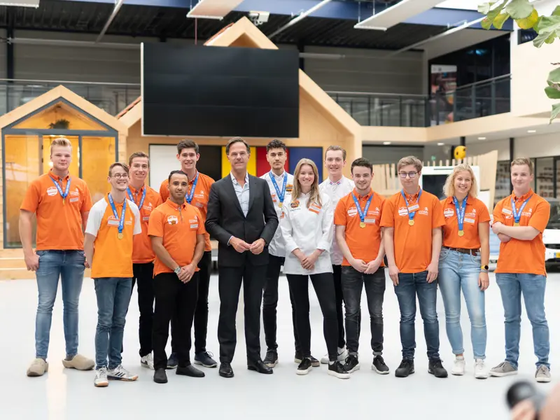 Mark Rutte Bezoekt Mbo Vakkampioenen
