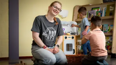 25697 Gespecialiseerd Pedagogisch Medewerker Student Esmee Met Jax En Joel MBO Amersfoort