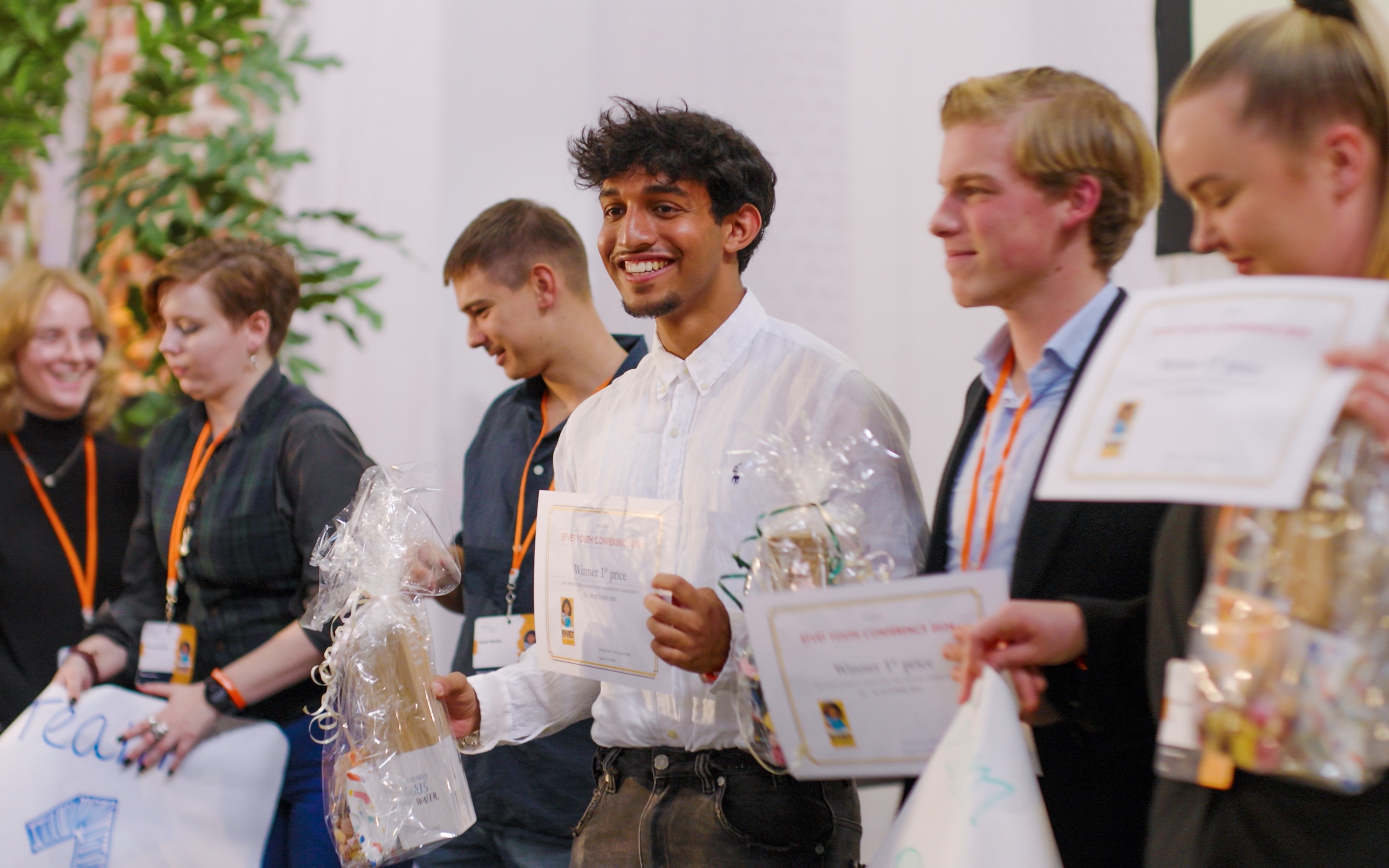 Prijsuitreiking Youth Conf Beste
